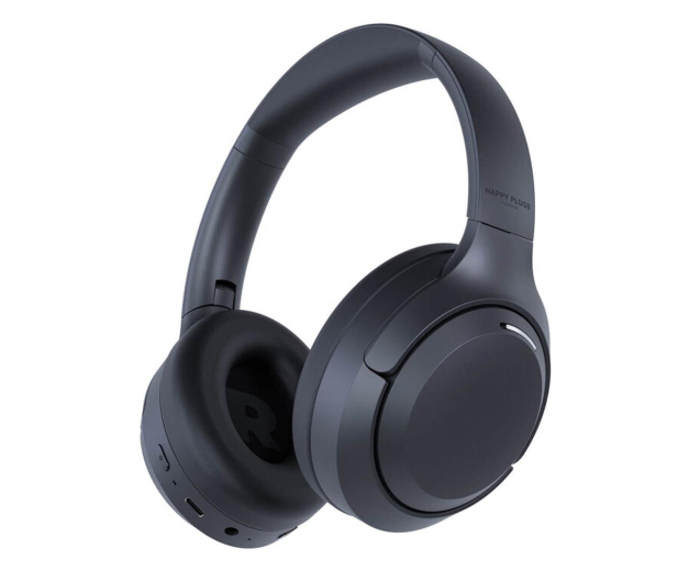 Happy Plugs Play Lite bezprzewodowe słuchawki nauszne radiem black - 1289597 - zdjęcie